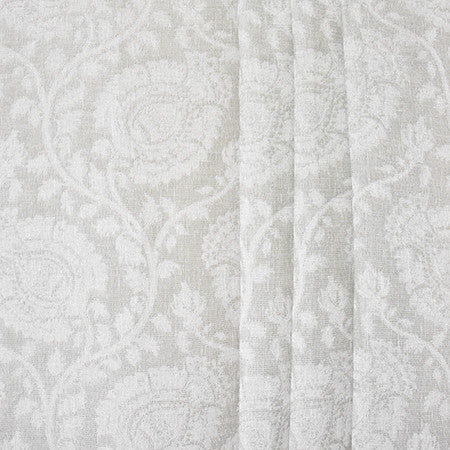 Give In Smoke by Carole Designer Fabric Sheer Luxury 93% Polyester, 7% Cotton-Weighted Hem INDIA 13 1/2" V, 9 7/8" H 116" - Swanky Fabrics -