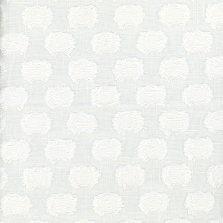 Slumber Party Ivory by Carole Designer Fabric Second Nature 61% Cotton, 39% Linen India N/A Horizontal: 1 3/4" and Vertical: 2" 55" - Swanky Fabrics -