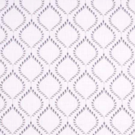 Crown Jewel Moonstone by Carole Designer Fabric Red Sea 100% Polyester India 6" V, 6 1/2" H HD 52" - Swanky Fabrics -