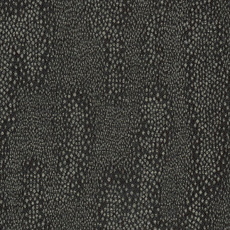 Northern Lights Black by Carole Designer Fabric Northern Lights 100% Polyester China Passes 15,000 Double Rubs Wyzenbeek NONE 55" - Swanky Fabrics -