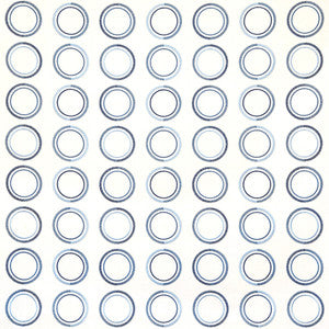 In The Ring Bluestone by Carole Designer Fabric