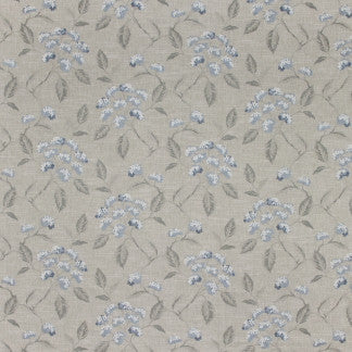 June Bride Fresco by Carole Designer Fabric French Navy 58% Cotton, 42% Polyester India N/A </p><p>Repeat: 12 1/4" V, 17" H 51" - Swanky Fabrics -