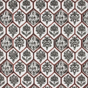 Be Merry Rust by Carole Designer Fabric
