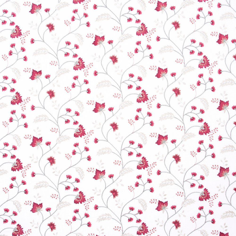 Until You Bouquet by Carole Designer Fabric Azalea 52% Cotton, 48% Polyester India Passes 30,000 Double Rubs Wyzenbeek Horizontal: 17.25 and Vertical: 9.125 52 - Swanky Fabrics -