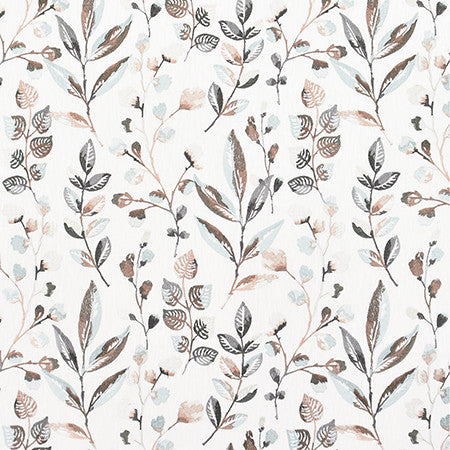 Every Moment Mineral by Carole Designer Fabric Bluebell 71% Polyester, 29% Cotton India 18 7/8" V, 17" H 51" - Swanky Fabrics -