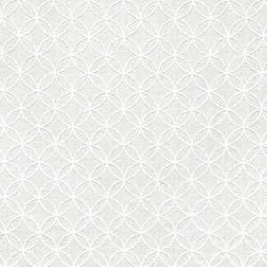 Instant Connection Optic White by Carole Designer Fabric