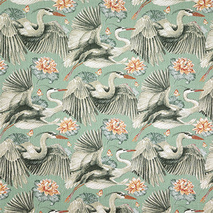 Bird Song Mineral by Carole Designer Fabric