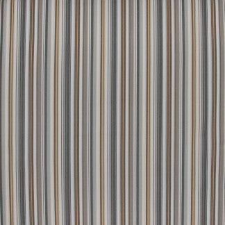 Cabaret Stripe Sandstone by Carole Designer Fabric In Tune 100% Cotton India N/A Horizontal: None and Vertical: 9" H 54" - Swanky Fabrics -