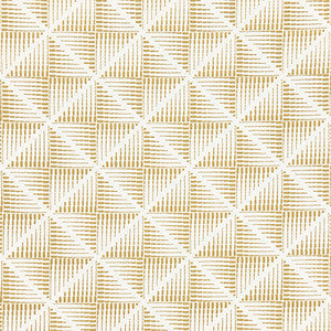 Jagged Edges Golden by Carole Designer Fabric