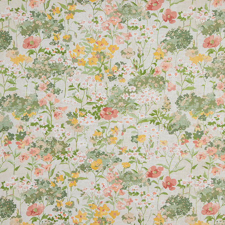 For Instance Rose by Carole Designer Fabric Serene Green 55% Linen, 45% Viscose 18,000 Martindale Circular Rubs 25" V, 27" H 54" - Swanky Fabrics -
