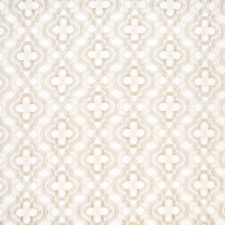 Arms Outstretched Taupe by Carole Designer Fabric For The Window 52% Cotton, 48% Polyester India 9 1/4" V, 13" H 51" - Swanky Fabrics -