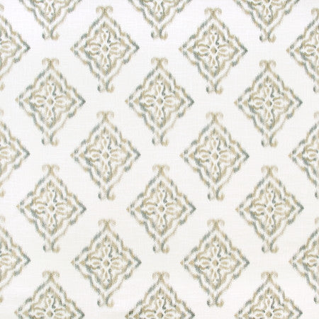 What We Love Biscotti by Carole Designer Fabric SILVER FOX 55% Linen, 45% Rayon China Passes 30,000 Double Rubs Wyzenbeek Horizontal: 13" and Vertical: 12 5/8" V 51" - Swanky Fabrics -