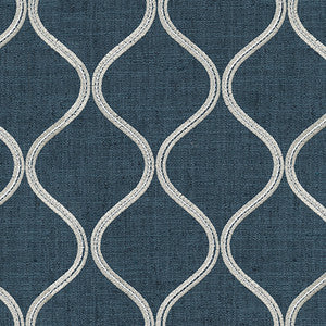 Raise A Glass Marine by Carole Designer Fabric