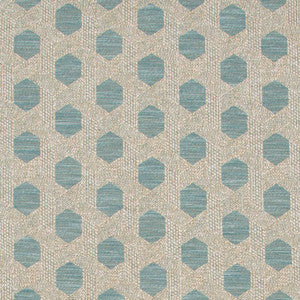 Lattice Wall Mineral by Carole Designer Fabric
