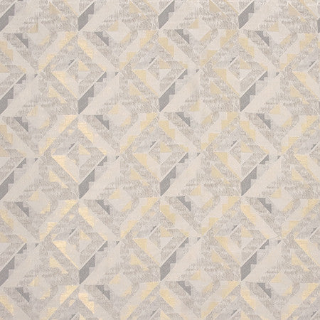 Moving On Up Platinum by Carole Designer Fabric State Of The Art 100% Polyester CHINA N/A 7 1/4" V, 7" H 55" - Swanky Fabrics -