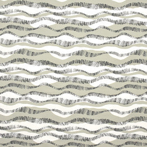 Over The Hills Sand by Carole Designer Fabric