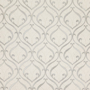 Suspense Builder Silver by Carole Designer Fabric