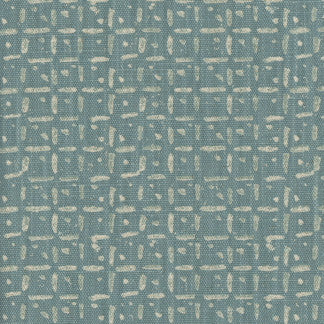 Down Below Seafoam by Carole Designer Fabric Clean Comfort 85% Cotton, 15% Linen Printed In USA Passes 24,000 Double Rubs Wyzenbeek Horizontal: 9" and Vertical: 6 3/8" V 54" - Swanky Fabrics -