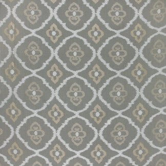 Say It Again Platinum by Carole Designer Fabric Weathered Neutrals 75% Viscose, 25% Linen India Passes 25,000 Double Rubs Wyzenbeek </p><p>Repeat: 9 1/2" V, 10 1/2" H 55" - Swanky Fabrics -