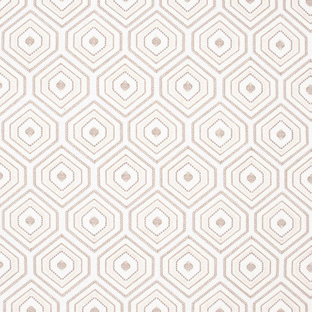 Overcome Pebble by Carole Designer Fabric Portobello 64% Polyester, 32% Cotton, 4% Linen India Passes 30,000 Double Rubs Wyzenbeek 9 1/8" V, 6 1/4" H 50.5" - Swanky Fabrics -