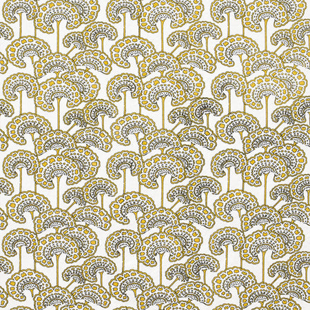 Uncommon Grounds Turmeric by Carole Designer Fabric Artisan 54% Linen, 46% Cotton INDIA 7,000 Martindale Circular Rubs 5 1/2" V, 7 1/4" H 54" - Swanky Fabrics -