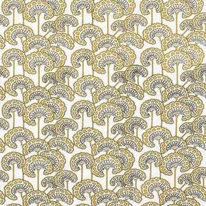 Uncommon Grounds Turmeric by Carole Designer Fabric