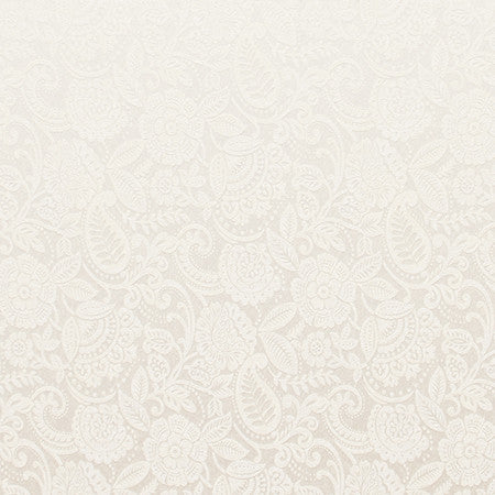 Achievement Bisque by Carole Designer Fabric Radiance 99% Polyester, 1% Lycra India 15,000 Wyzenbeek Double Rubs 15 1/4" V, 14" H 56" - Swanky Fabrics -