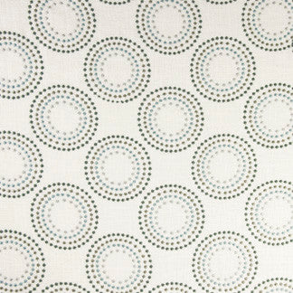 Fireballs Spa by Carole Designer Fabric Evolution 55% Linen, 45% Rayon China Passes 30,000 Double Rubs Wyzenbeek Horizontal: 8 1/4" and Vertical: 7 3/4" 52" - Swanky Fabrics -
