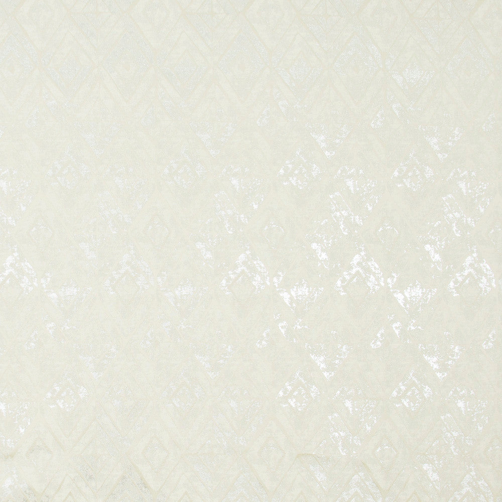 Hologram Silver by Carole Designer Fabric Birch 93% Polyester, 7% Metallic Turkey N/A Horizontal: 7 and Vertical: 825 54 - Swanky Fabrics -