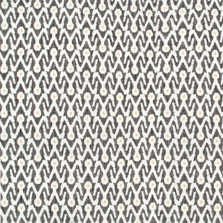 Together With You Charcoal by Carole Designer Fabric Moonstone 100% Cotton India N/A 9" V, 13 1/2" H 54" - Swanky Fabrics -