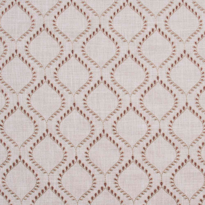 Crown Jewel Harvest by Carole Designer Fabric Red Sea 100% Polyester India 30,000 Wyzenbeek Double Rubs Horizontal: 6.5 and Vertical: 6 52 - Swanky Fabrics -