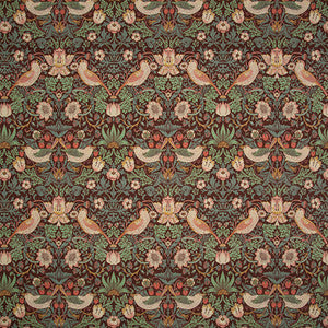 Early Bird Merlot Red by Carole Designer Fabric
