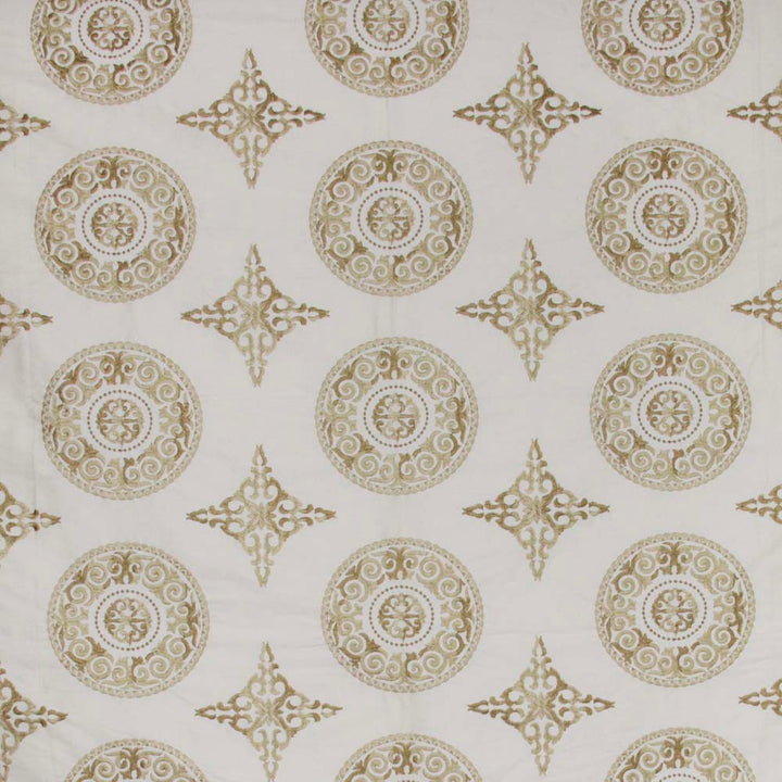 In The Moment Beige by Carole Designer Fabric Golden Sunrise 85% Viscose, 15% Polyester India N/A Horizontal: 10 and Vertical: 75 51 - Swanky Fabrics -