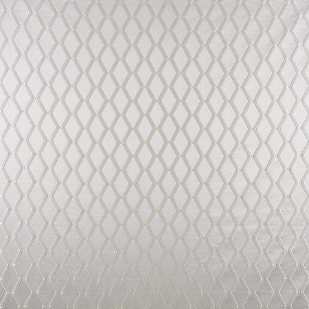 Alongside Us Silver by Carole Designer Fabric Blue Steel 52% Cotton, 48% Polyester India 3 3/4" V, 3 1/8" H 56" - Swanky Fabrics -