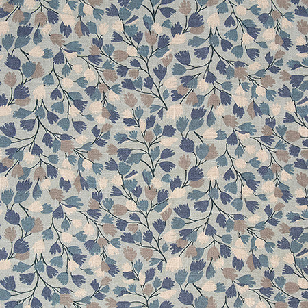 Instant Charm Cloud by Carole Designer Fabric English Garden 55% Linen, 45% Rayon-Stain Repellent 12,000 WyzenbeeK Double Rubs 12 1/4" V, 27 1/2" H 55" - Swanky Fabrics -