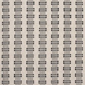 Over The Tracks Noir by Carole Designer Fabric