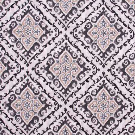 Hold The Trust Slate by Carole Designer Fabric Ash Oak 100% Cotton -SR Pakistan 18" V, 17 3/4" H HD 55" - Swanky Fabrics -