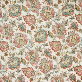 Vintage Touch Copper by Carole Designer Fabric Refined Beauty 55% Linen, 45% Viscose, Water & Soil Rep South Korea Passes 12,000 Double Rubs Wyzenbeek Horizontal: 26" and Vertical: 27 1/2" 55" - Swanky Fabrics -