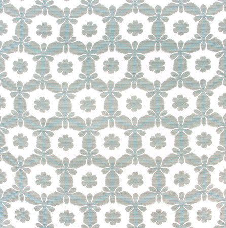 Set To Open Sea Glass by Carole Designer Fabric DESERT WANDERER 52% Poly, 25% Cotton, 23% Rcy Cotton- Softened Woven In USA Passes 30,000 Double Rubs Wyzenbeek </p><p>Repeat: 11 5/8" V, 7" H 54" - Swanky Fabrics -
