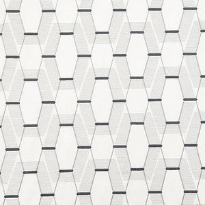 Lunch Date Grey by Carole Designer Fabric