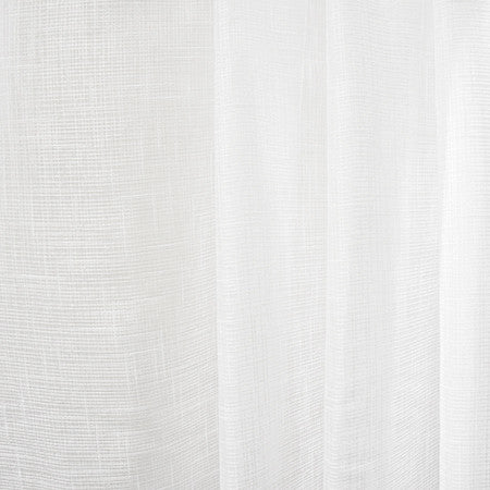 Palm Coast Snow by Carole Designer Fabric Sheer Clarity,Sheer Clarity II,Sheer Basics III 100% Polyester Turkey N/A NONE 130" - Swanky Fabrics -