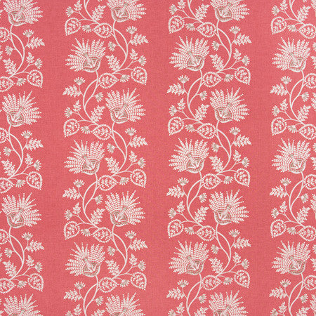 Love & Respect Blossom by Carole Designer Fabric Geranium 52% Polyester, 48% Cotton India N/A </p><p>Repeat: 12 1/2" V, 12 1/2" H 51" - Swanky Fabrics -