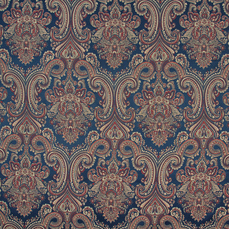 Post Oak Regatta by Carole Designer Fabric Modern Castle 100% POLYESTER INDIA N/A Horizontal: 13 1/2" and Vertical: 23 3/8" V 55" - Swanky Fabrics -