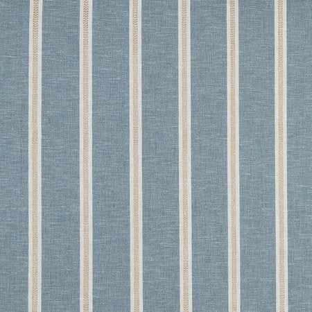 Accurate Time Lake by Carole Designer Fabric Making Waves 45% Polyester, 44% Cotton, 8% Viscose, 3% Linen 3,000 Wyzenbeek Double Rubs 2 7/8" 54" - Swanky Fabrics -
