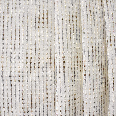 Walk Of Life Grey by Carole Designer Fabric Sheer Luxury 45% Linen, 32% Polyester, 23% Wool TURKEY None 116" - Swanky Fabrics -