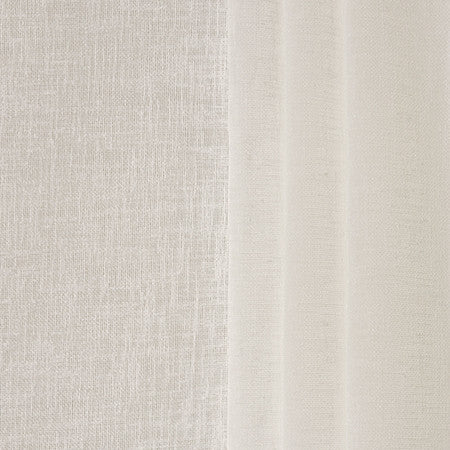 Martin Ivory by Carole Designer Fabric Simply Serene,Sheer Philosophy 100% POLYESTER TURKEY N/A </p><p>Repeat: NONE 118" - Swanky Fabrics -