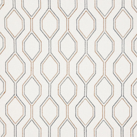 Going My Way Canyon by Carole Designer Fabric Dawn & Dusk Base: 70% Cotton, 25% Polyester, 5% Linen, Embr: 61% Cotton, 22% Polyester, 13% Rayon, 4% Linen India N/A 7 3/4" V, 6 1/2" H 52" - Swanky Fabrics -