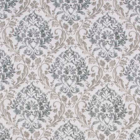 Porchester Charcoal by Carole Designer Fabric Ash Oak 100% Polyester India 30,000 Wyzenbeek Double Rubs </p><p>Repeat: 13 1/2" V, 13 1/2" H HD 54" - Swanky Fabrics -