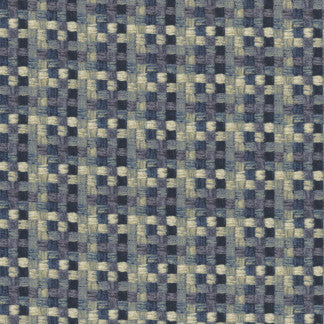 Threshold Indigo by Carole Designer Fabric Bold Adventure 100% Cotton-SSR South Korea N/A </p><p>Repeat: 2 1/4" V, 2 1/4" H HD 54" - Swanky Fabrics -