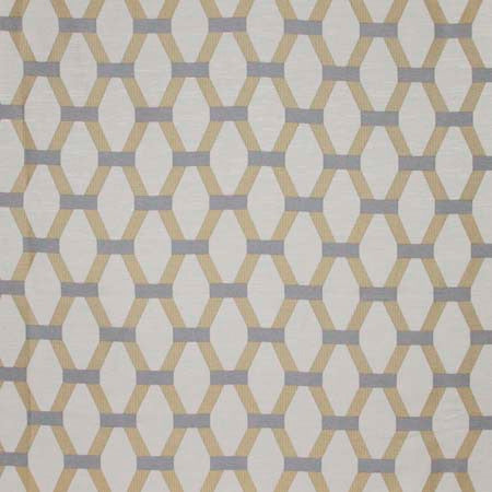 Gauntlet Metal by Carole Designer Fabric Golden Sunrise,Modern Edge 55% Polyester, 28% Cotton, 17% Viscose India Passes 36,000 Double Rubs Wyzenbeek Horizontal: 10 5/8" and Vertical: 6 1/4" V 55" - Swanky Fabrics -